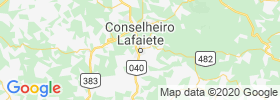 Conselheiro Lafaiete map